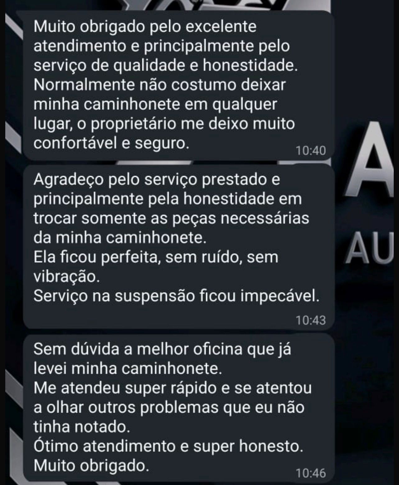 Instalações Além Auto Center - Visão geral da oficina